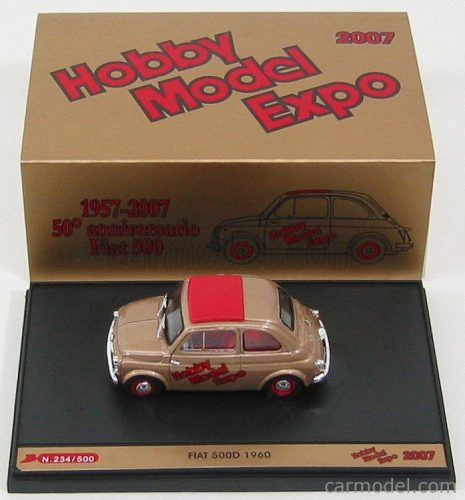 FIAT - 500D 1960 - HOBBY MODEL EXPO 2007 - GOLD MET