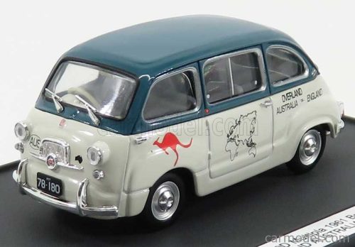 FIAT  600D MULTIPLA 1961 - OVERLAND AUSTRALIA - ENGLAND 1969 BRUCE THOMAS - STUART HARPER