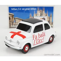  FIAT  500 1965 - DETTI MILANESI - FA BALA' L'OCC ! - CIULA ! - VA A CIAPA' I RATT !