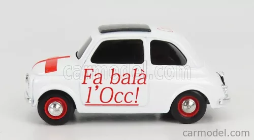 FIAT  500 1965 - DETTI MILANESI - FA BALA' L'OCC ! - CIULA ! - VA A CIAPA' I RATT !