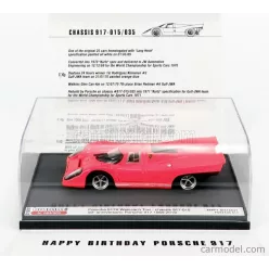 PORSCHE  917K 50th ANNIVERSARY 1969 - 2019  ORANGE FLUO