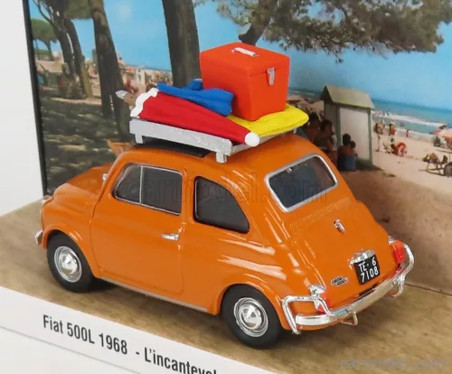 FIAT  500L 1968 - TUTTI AL MARE - L'INCANTEVOLE PINETA - ANDIAMO A PINETO - EXCLUSIVE CARMODEL