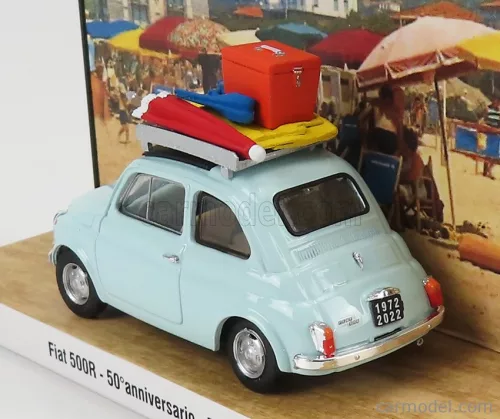 FIAT  500R 1972 - TUTTI AL MARE - SALUTI DA OLTRONA S.M. - 50th ANNIVERSARIO 1972 -2022