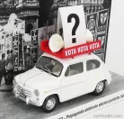 FIAT  600D 1963 - PROPAGANDA ELETTORALE ELEZIONI ITALIA VOTA - VOTA - VOTA