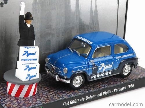 FIAT  600D BACI PERUGINA 1960 - LA BEFANA DEL VIGILE