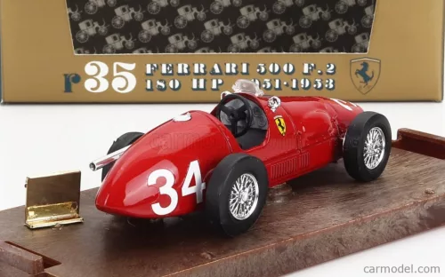 FERRARI  F1  500F2 N 34 WORLD CHAMPION 1952 ALBERTO ASCARI - BRUMM WIN - YES WE CAN CASSAZIONE 7 LUGLIO 2022  RED