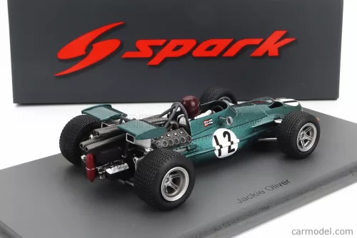 BRM  F1  139 N 12 ITALY GP 1969 JACKIE OLIVER  GREEN YELLOW