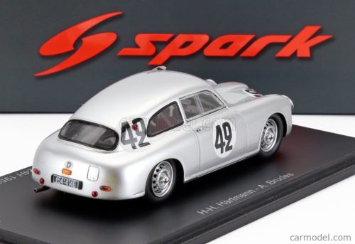 BORGWARD  HANSA 1500S N 42 24h LE MANS 1953 HANS HUGO HARTMANN - ADOLF BRUDES  SILVER