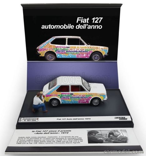 FIAT  127 1-SERIES 1972 - AUTOMOBILE DELL'ANNO 1972  WHITE