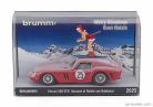 FERRARI  250 GTO COUPE 1962 - VACANZE DI NATALE CON BABBAZZA 2025 - WITH SKI - MERRY CHRISTMAS - BUON NATALE  RED