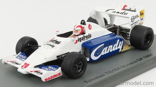 TOLEMAN  F1  TG184 HART TURBO N 20 MONACO GP 1984 J.CECOTTO
