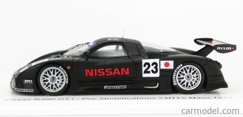 NISSAN  R390 GT1 3.5L TURBO N 23 PRE-QUALIFICATIONS 24h LE MANS 1997 K.HOSHINO - E.COMAS - M.KAGEYAMA