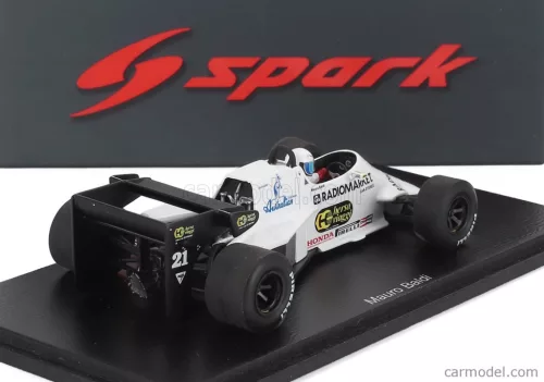 SPIRIT  F1  101 N 21 DAN MARINO GP 1984 MAURO BALDI  WHITE BLACK