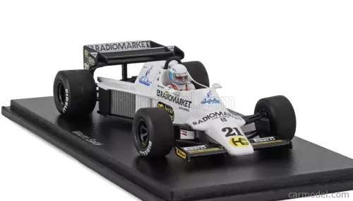 SPIRIT  F1  101 N 21 DAN MARINO GP 1984 MAURO BALDI  WHITE BLACK