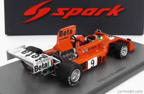 MARCH  F1  751 BETA N 9 WINNER AUSTRIAN GP 1975 VITTORIO BRAMBILLA  RED