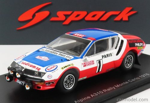 RENAULT  ALPINE A310 N 1 RALLY MONTECARLO 1976 J.C.ANDRUET - Y.JOUANNY