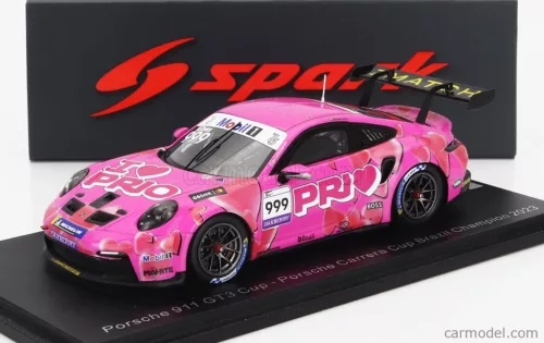 PORSCHE  911 992 GT3 CUP N 999 PORSCHE CARRERA CUP BRAZIL CHAMPION 2023 NICOLAS COSTA  PINK
