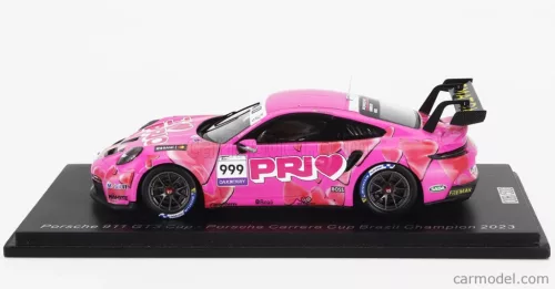 PORSCHE  911 992 GT3 CUP N 999 PORSCHE CARRERA CUP BRAZIL CHAMPION 2023 NICOLAS COSTA  PINK
