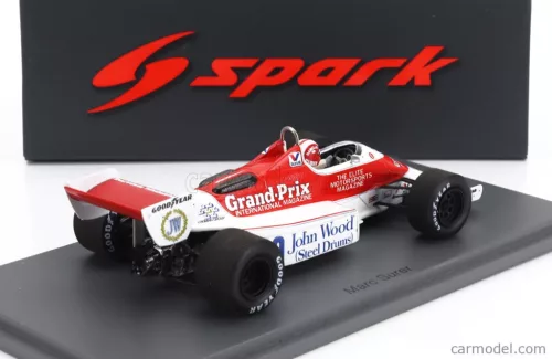 ARROWS  F1  A6 N 29 ENGLISH GP 1983 MARC SURER  WHITE RED