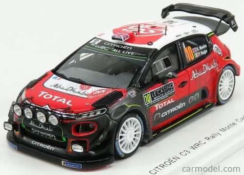 CITROEN  C3 WRC TEAM CITROEN TOTAL ABU DHABI WRT N 10 RALLY MONTECARLO 2018 K.MEEKE - P.NAGLE
