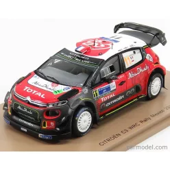   CITROEN  C3 WRC TEAM CITROEN TOTAL ABU DHABI WRT N 11 RALLY MEXICO 2018 S.LOEB - D.ELENA