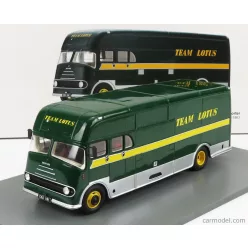   BEDFORD  TRUCK TEAM LOTUS CAR TRANSPORTER 1961  GREEN YELLOW SILVER