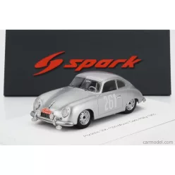   PORSCHE  356 COUPE N 261 RALLY MONTECARLO 1955 JEAN VILREON - LEON CARLIN  SILVER