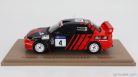 MITSUBISHI  LANCER EVOLUTION III N 4 RALLY CHINA 1997 YOSHIHIRO KATAOKA - SATOAHI HAYASHI  RED BLACK