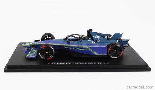 MAHINDRA  FORMULA-E M9 ELECTRO TEAM ABT CUPRA N 51 SEASON 2023-2024 NICO MULLER  BLUE YELLOW