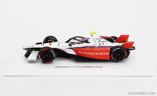 PORSCHE  FORMULA-E 99X ELCTRIC TEAM ANDRETTI N 17 SEASON 2023-2024 NORMAN NATO  WHITE RED BLACK