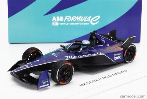 MASERATI  FORMULA-E TIPO FOLGORE TEAM MSG RACING N 7 SEASON 2023-2024 MAXIMILIAN GUNTHER  BLUE PINK