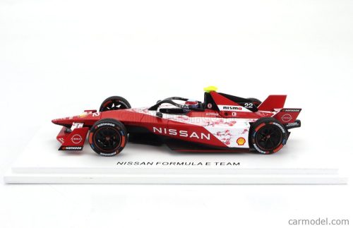 NISSAN  FORMULA-E E-4ORCE 04 TEAM NISSAN N 22 SEASON 2023-2024 OLIVER ROWLAND  RED WHITE