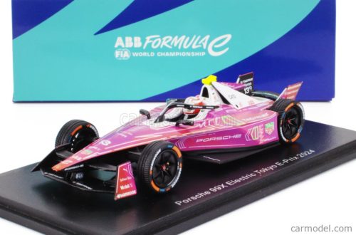 PORSCHE  FORMULA-E 99X ELCTRIC TEAM TAG HAUER PORSCHE N 13 TOKYO E-PRIX 2023-2024 ANTONIO FELIX DA COSTA  PINK BLACK
