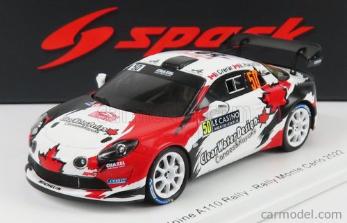 RENAULT  ALPINE A110 RALLY N 50 RALLY MONTECARLO 2022 I.CRERAR - E.RACETTE