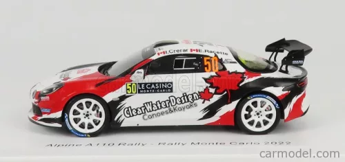 RENAULT  ALPINE A110 RALLY N 50 RALLY MONTECARLO 2022 I.CRERAR - E.RACETTE