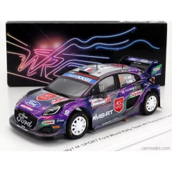   FORD ENGLAND  PUMA RALLY1 TEAM FORD WORLD RALLY M-SPORT N 7 4th RALLY SARDINIA ITALY 2022 P.L.LOUBET - V.LANDAIS  PURPLE BLUE GREY