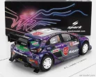 FORD ENGLAND  PUMA RALLY1 TEAM FORD WORLD RALLY M-SPORT N 7 4th RALLY SARDINIA ITALY 2022 P.L.LOUBET - V.LANDAIS  PURPLE BLUE GREY