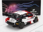 TOYOTA  YARIS GR HYBRID RALLY1 TEAM TOYOTA GAZOO RACING WRT N 33 4th RALLY MONTECARLO 2023 E.EVANS - S.MARTIN  WHITE RED BLACK