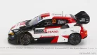 TOYOTA  YARIS GR HYBRID RALLY1 TEAM TOYOTA GAZOO RACING WRT N 33 4th RALLY MONTECARLO 2023 E.EVANS - S.MARTIN  WHITE RED BLACK
