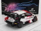 TOYOTA  YARIS GR HYBRID RALLY1 TEAM TOYOTA GAZOO RACING WRT N 17 2nd RALLY JAPAN 2023 SEBASTIAN OGIER - VINCENT LANDAIS  WHITE RED BLACK