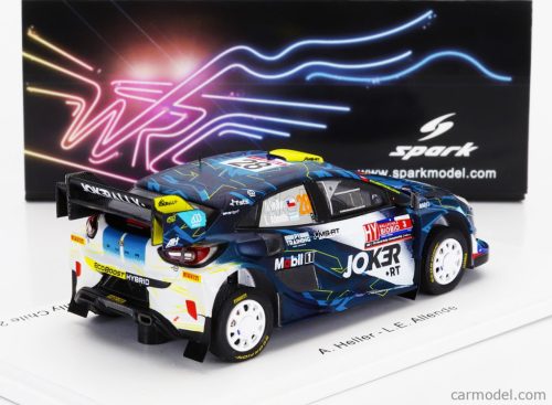 FORD ENGLAND  PUMA RALLY1 TEAM FORD WORLD RALLY M-SPORT N 28 RALLY CHILE 2023 ALBERTO HELLER - LUIS ERNESTO ALLENDE  BLUE YELLOW RED