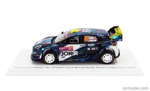 FORD ENGLAND  PUMA RALLY1 TEAM FORD WORLD RALLY M-SPORT N 28 RALLY CHILE 2023 ALBERTO HELLER - LUIS ERNESTO ALLENDE  BLUE YELLOW RED