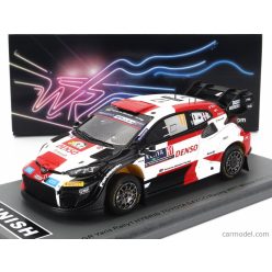   TOYOTA  YARIS GR HYBRID RALLY1 TEAM TOYOTA GAZOO RACING WRT N 17 WINNER RALLY SAFARI 2023 SEBASTIAN OGIER - VINCENT LANDAIS  WHITE RED BLACK