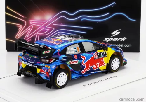 FORD ENGLAND  PUMA RALLY1 TEAM FORD WORLD RALLY M-SPORT N 8 6th RALLY SAFARI 2023 OTT TANAK - MARTIN JARVEOJA  BLUE YELLOW RED