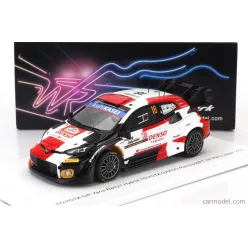   TOYOTA  YARIS GR HYBRID RALLY1 TEAM TOYOTA GAZOO RACING WRT N 18 5th RALLY JAPAN 2023 T-KATSUTA - AARON JOHNSTON  WHITE RED BLACK