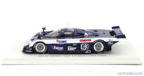 SPICE  SE88C 3-3L V8 TEAM MAKO N 103 24h LE MANS 1990 ROBBIE STIRLING - JAMES SHEAD - ROSS HYETT  BLUE WHITE