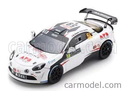 RENAULT  ALPINE A110 RGT TEAM CHAZEL TECHNOLOGIES COURSE N 59 2nd RGT RALLY MONTECARLO 2024 ERIC ROYERE - ALEXIS GRENIER  WHITE BLACK