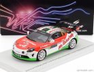 RENAULT  ALPINE A110 RGT TEAM CODE RACING DEVELOPMENT N 61 WINNER RGT RALLY MONTECARLO 2024 PHILIPPE BAFFOUN - MARGOT DUPUY  RED WHITE GREEN