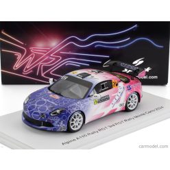   RENAULT  ALPINE A110 RGT TEAM CODE RACING DEVELOPMENT N 62 RGT RALLY MONTECARLO 2024 CHRISTOPHE BERARD - CHRISTOPHE BERNABO  BLUE WHITE PINK