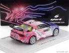 RENAULT  ALPINE A110 RGT TEAM CODE RACING DEVELOPMENT N 62 RGT RALLY MONTECARLO 2024 CHRISTOPHE BERARD - CHRISTOPHE BERNABO  BLUE WHITE PINK